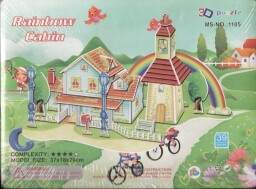 48100-5 3D puzzle BIG-MĚSTO DUHA
